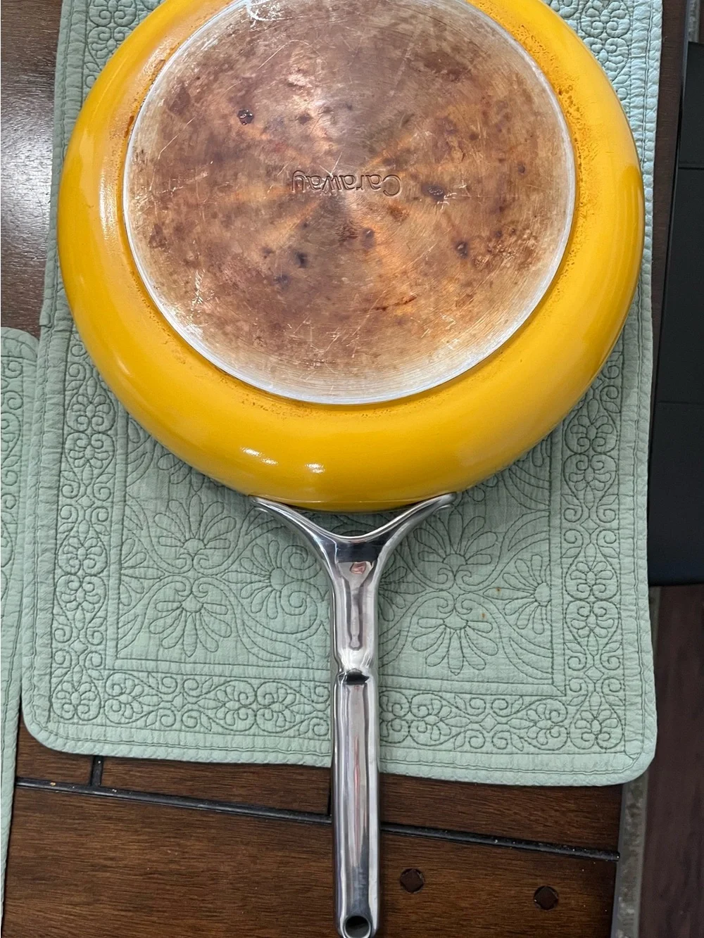 Caraway Saute Pan 4.5 qt Yellow